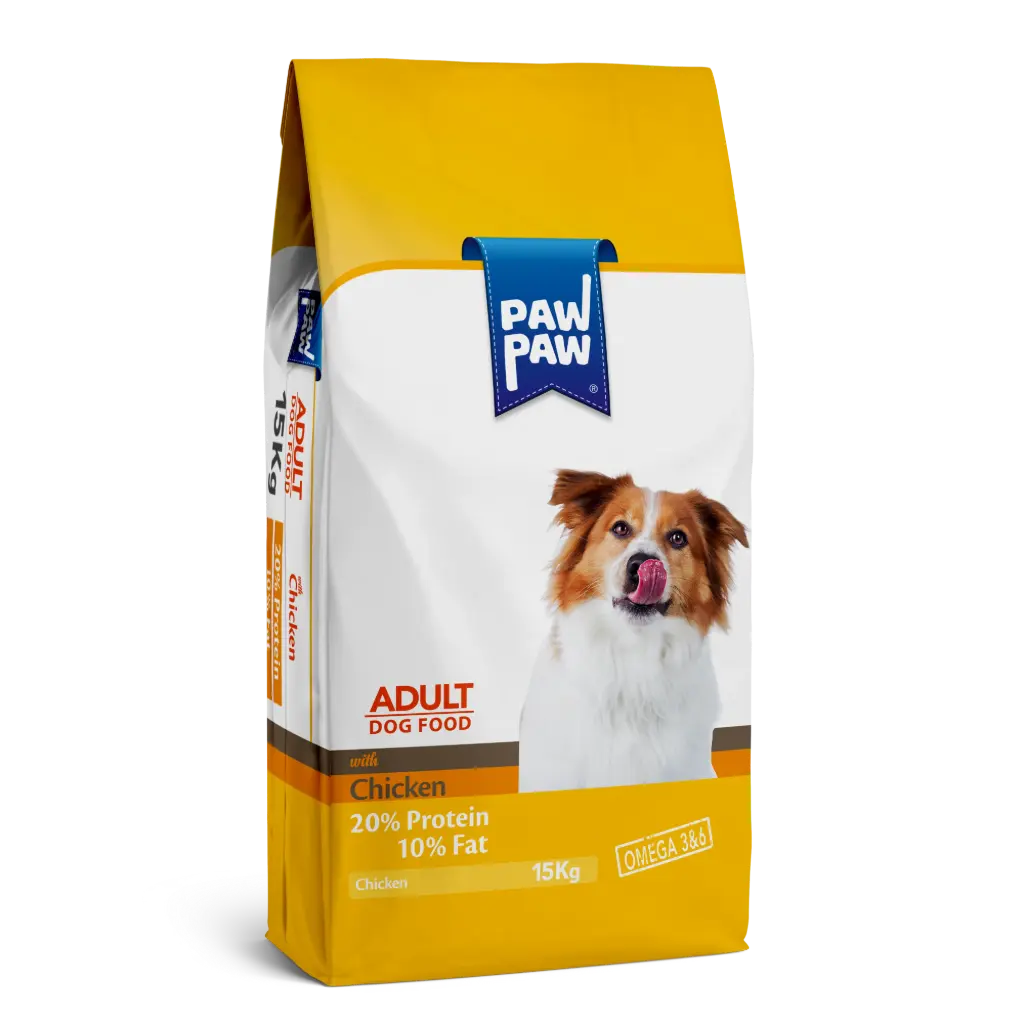 PawPaw Adult Dog Food Chicken 15 Kg