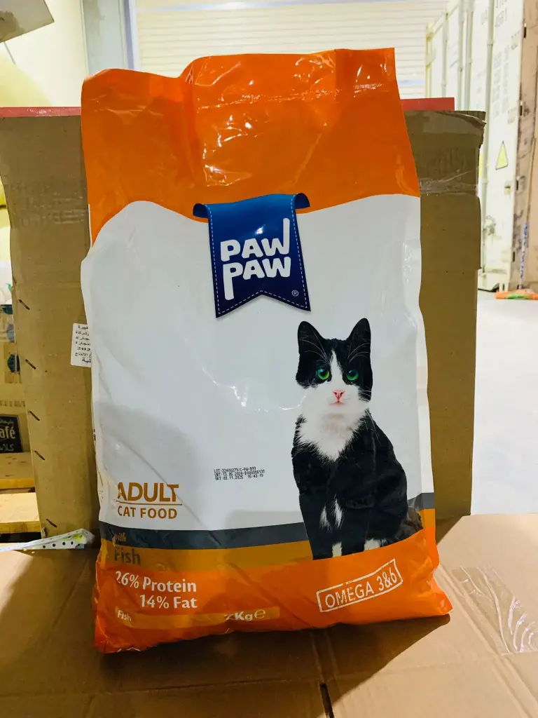 PawPaw Adult Cat Food Fish 7 Kg