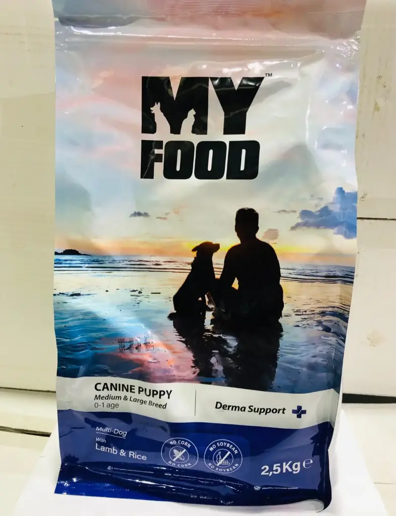 MyFood Puppy Medium&Large Breed Lamb&Rice 2.5Kg 
 