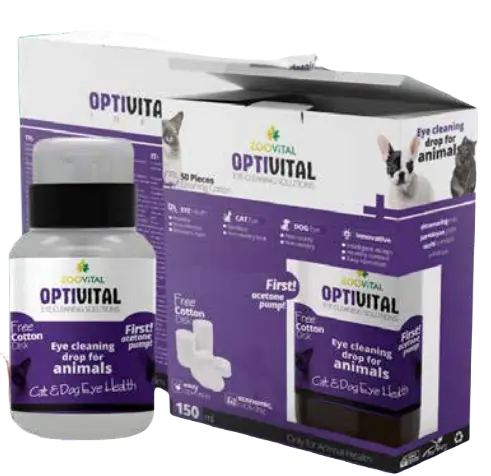 ZOOVIITAL OPTIVITAL 150 ML COTTON DISK 50 PIECE 150 ml